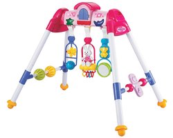 Baby Mix - Lux Baby - speelgym - A-vormig frame - kleurrijke speeltjes - met spiegel en geluid - baby gym - educatieve speelmat - baby speeltoestel - activiteitenkubus - babyspeelgoed