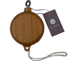 Baby Muziek Mobiel - Muziekbox - Houtlook Muziekmobiel van Hippe Schommels® - Speelt Kinderliedjes + Draait de Mobiel – Babyshower Cadeau Baby Mobiel – Wieg Mobiel – Kraamcadeau