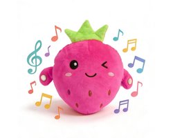 Baby Muzikaal Sensorisch Speelgoed - Interactief Muzikaal Pluchen Speelgoed met Geluiden - Sensorisch Activiteiten Leren Educatief Kinderspeelgoed - Leuk Cadeau voor Kerst en Verjaardag - Geschikt voor Multiplayer Interactie (Gele Banaan) 2 Spelmodi