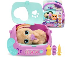 Baby Paws Just Born Puppy - Interactieve draagmand met puppy - Speelset