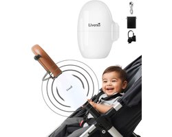 Baby Rocker voor Kinderwagen - Baby Bouncer - Automatisch Schommelen - Babywipstoel - Baby Jumper - Incl. Reistas