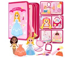 Baby Sonrisa Montessori Activiteitenboek Roze - Educatief Speelgoed Voor Meisjes Vanaf 1 Jaar - Speelgoed - Cadeau Meisje - Kleur Roze