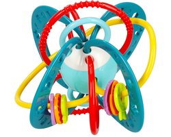 Baby speelgoed - Bam Bam - Sensorische bal - rammelaar - vanaf 4 maanden -