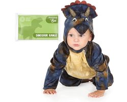 Baby Triceratops Dinosaurus Verkleedkostuum voor Kinderen en Peuters - 12-18 Maanden