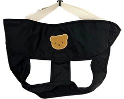 Baby Veiligheidsriem gordel voor aan de Eetstoel - 9-36 maanden - Kinderstoeltuigje - Kinderzitje - Zwart - Beertje - Reizen
