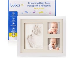 Baby Voetafdruk Kit & Handafdruk voor Baby meisjes Cadeaus & Jongens Cadeaus, Unieke Baby Shower Cadeaus, Gepersonaliseerde Babycadeaus voor Baby, Babykamer Decor