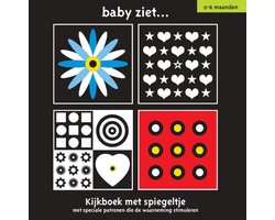 Baby ziet... - kijkboek met spiegeltje 0-6 maanden