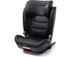 BabyAuto Capax Autostoel i-Size - Met Isofix - 15 tot 36 kg - 4 tot 12 Jaar - Verstelbare hoofdsteun - Groep 2/3 - Kleur Zwart