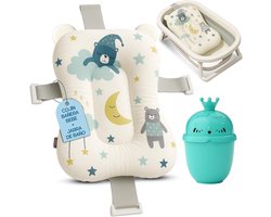 Babybad Kussen - Badmat Baby - Veilig Baden - Ultra Zacht Materiaal - 55 x 20 x 40 cm