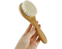 Babyborstel Hout - Babyverzorging - Haarborstel