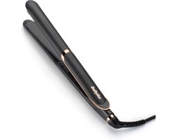 BaByliss Smooth Pro 235 Stijltang ST394E - 6 Temperatuurinstellingen 140 - 235 graden - Alle Haartypes - Zwevende Nano-Keramische Platen - Ionische Anti-Pluis Technologie