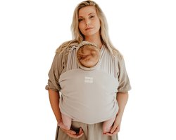 Babylonia baby carriers - Draagdoek - draagzak - Tricot-Easy - Warm Sand - 1 maat