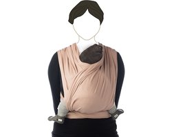 Babylonia BB SLEN Draagdoek Baby - 490 cm - Rose Dust