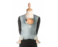 Babylonia TRICOT SLEN BAMBOO Draagdoek Baby - 500 cm - Blue Fog