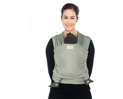 Babylonia TRICOT SLEN BAMBOO Draagdoek Baby - 500 cm - Water Mint