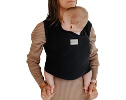 Babylonia TRICOT SLEN COOL Draagdoek Baby - 500 cm - Black