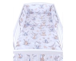 BabyLux Kinderledikant beddengoed 6-delig 120x60/90x120cm Katoen