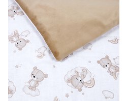 BabyLux Velvet Katoenen Baby Deken 100x75cm - Zacht & Warm