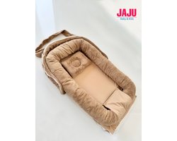 Babynest – Babynestje met Draagtas –Welsoft Baby Nestje – 100% Katoen Binnenzijde – OEKO-TEX® – Mint