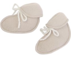 Baby/newborn sokjes - Merinowol - Beige