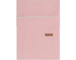 Baby's Only Baby dekbedovertrek ledikant - baby deken Breeze - Oud Roze - 100x135 cm - 100% katoen