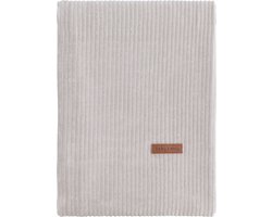 Baby's Only Baby dekbedovertrek ledikant - baby deken Sense - Kiezelgrijs - 100x135 cm