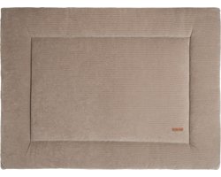 Baby's Only Boxkleed Sense - Parklegger - Speelkleed - Clay - 75x95 cm - Zachte rib corduroy stof - Extra dik - Boxmatras - Tweezijdig te gebruiken