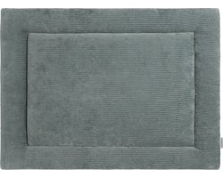 Baby's Only Boxkleed Sense - Parklegger - Speelkleed - Zeegroen - 75x95 cm - Zachte rib corduroy stof - Extra dik - Boxmatras - Tweezijdig te gebruiken
