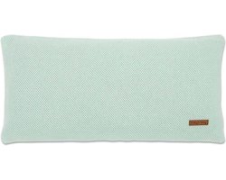 Baby's Only Gebreid sierkussen babykamer Classic - Mint - 60x30 cm - Inclusief kussenvulling