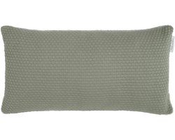 Baby's Only Gebreid sierkussen babykamer Sky - Urban Green - 60x30 cm - Inclusief kussenvulling