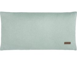 Baby's Only Gebreid sierkussen babykamer Sparkle - Goud-Mint Mêlee - 60x30 cm - Met subtiel glittertje - Inclusief kussenvulling