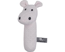Baby's Only Gebreide baby rammelaar nijlpaard - Classic Roze - Baby cadeau