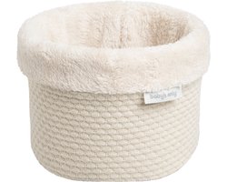Baby's Only Gebreide commodemandje - Opbergmandje - Commode organizer - Babykamer accessoires Sky - Warm Linen