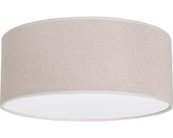 Baby's Only Gebreide Plafondlamp babykamer - Plafonnière Sparkle - Goud-Ivoor Mêlee - Ø35 cm - Met subtiel glittertje - Inclusief pendel - E27 fitting - 13 watt