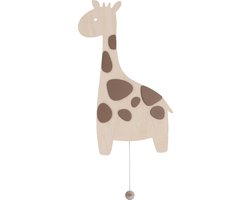 Baby's Only Houten wandlamp babykamer & kinderkamer - Giraf - Wonder - Bruin - FSC-keurmerk - Duurzame ledverlichting - 25.000 branduren - Eenvoudig aan de muur te bevestigen