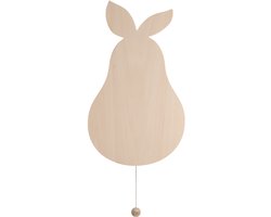 Baby's Only Houten wandlamp babykamer & kinderkamer - Peer - Bruin - FSC-keurmerk - Duurzame ledverlichting - 25.000 branduren - Eenvoudig aan de muur te bevestigen