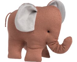 Baby's Only Knuffel olifant Sparkle - Knuffeldier - Baby knuffel - Koper-Honey Mêlee - Met subtiel glittertje - Baby cadeau