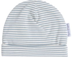 Baby's Only Mutsje Stripe - Baby Muts - Nordic Blue - 0-3 mnd - 100% ecologisch katoen - GOTS