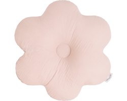 Baby's Only Sierkussen babykamer bloem Calm - Oud Roze - 45x40 cm - Inclusief kussenvulling
