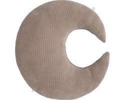 Baby's Only Sierkussen babykamer maan teddy Sense - Clay - 45x45 cm - Inclusief kussenvulling