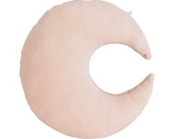 Baby's Only Sierkussen babykamer maan teddy Sense - Peach - 45x45 cm - Inclusief kussenvulling