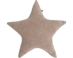 Baby's Only Sierkussen babykamer ster teddy Sense - Clay - 45x40 cm - Inclusief kussenvulling