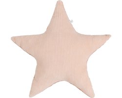 Baby's Only Sierkussen babykamer ster teddy Sense - Peach - 45x40 cm - Inclusief kussenvulling