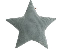 Baby's Only Sierkussen babykamer ster teddy Sense - Zeegroen - 45x40 cm - Inclusief kussenvulling