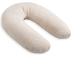 Baby's Only Voedingskussen - Zwangerschapskussen - Zijslaapkussen - Lichaamskussen Cozy - Warm Linen - 160 cm - Extra zacht