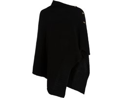 Baby's Only Zwangerschaps poncho Glow - Zwart - One Size