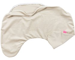 BabyUniverse - Sierkussenhoes - Beige - Kleine Voedingskussen