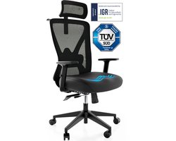 Backerz Mesh Ergonomische Bureaustoel - Bureaustoelen voor Volwassenen tot 150kg - Office Chair - Gamestoel - NEN-EN1335 Gecertificeerd