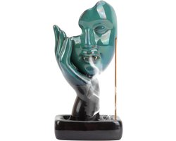 Backflow Censer - Waterfall Incense Cone Holder - Ceramic Incense Burner - Handmade Waterfall Incense Holder - Aromatherapy - Decor - Thuis - Kantoor