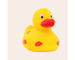 Badeend met Kusjes – Breng Romantiek en Plezier naar je Badkamer